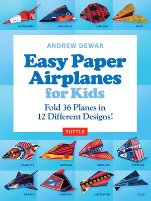 cover image of Easy Paper Airplanes for Kids Ebook